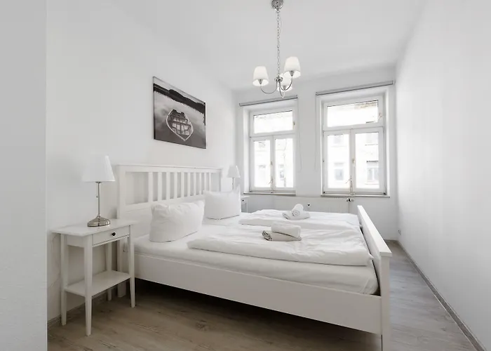 Апартаменты Park - #1-8 - Stilvolle Zentrumsnah Лейпциг